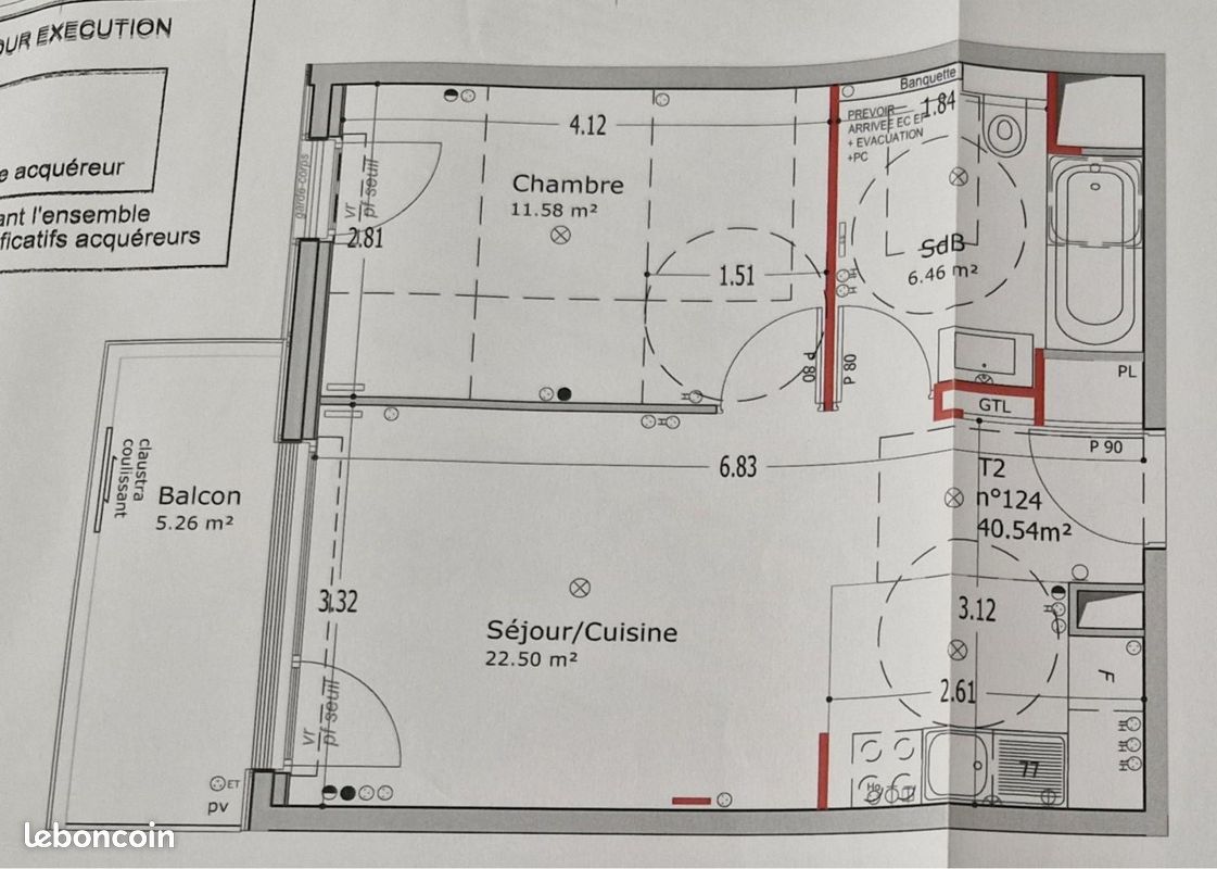 Appartement 2 pièces 41 m² · à Meudon · 41 m² · 1 348 €/mois