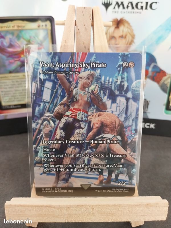 mtg final fantasy vaan aspiring sky pirate Vaan, Captain Lannery Storm gets +1/+0 until end of turn. 4x Vaan Aspiring Sky Pirate