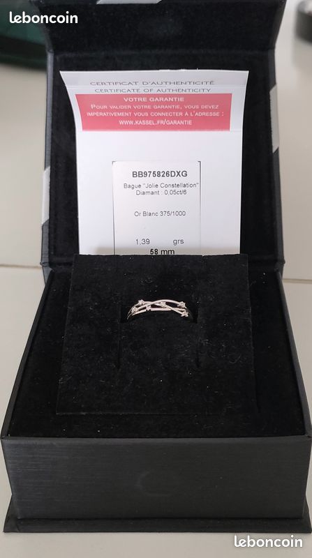 Diamanta Paris - Bague - Or blanc - Diamant (image 1)