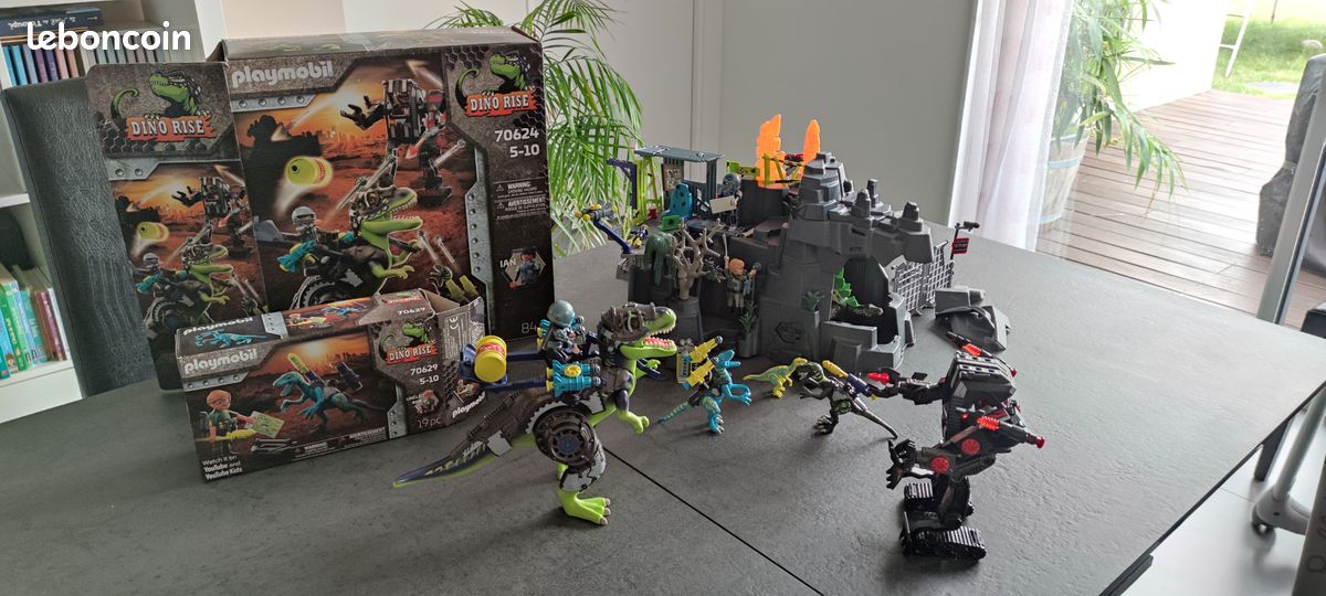Playmobil Montagne Dinosaures Dino Rise (image 1)
