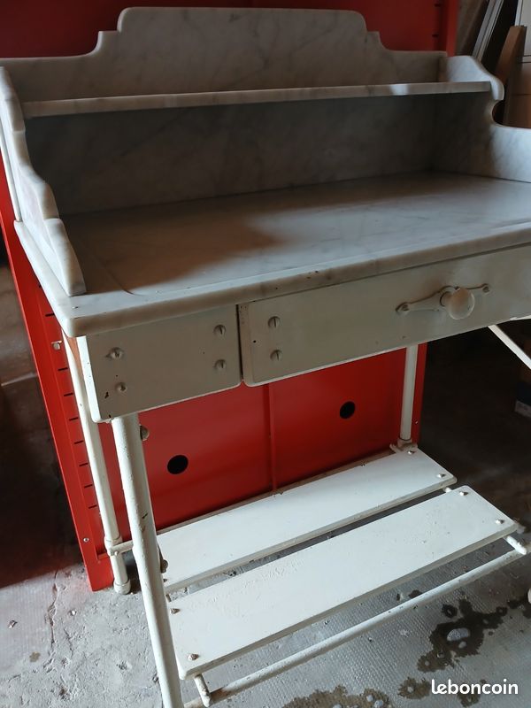 Cabinet toilette marbre (image 2)
