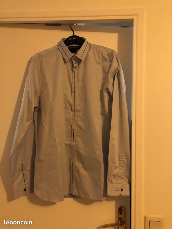 Chemise bleue the kooples en coton (image 12)