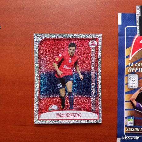 Sticker Panini French Foot 2011/2012 Eden Hazard Lille Chelsea # 195