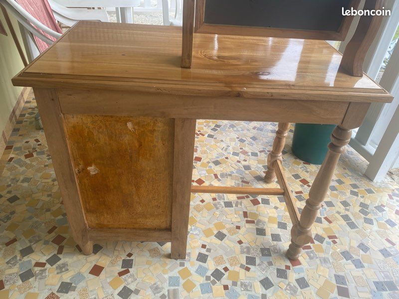 Coiffeuse exotique style colonial (image 2)