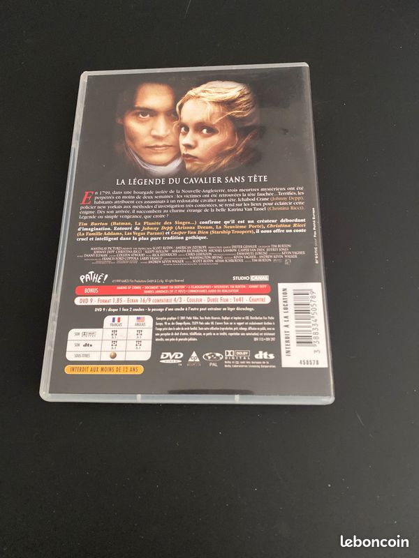 DVD sleepy hollow (image 2)