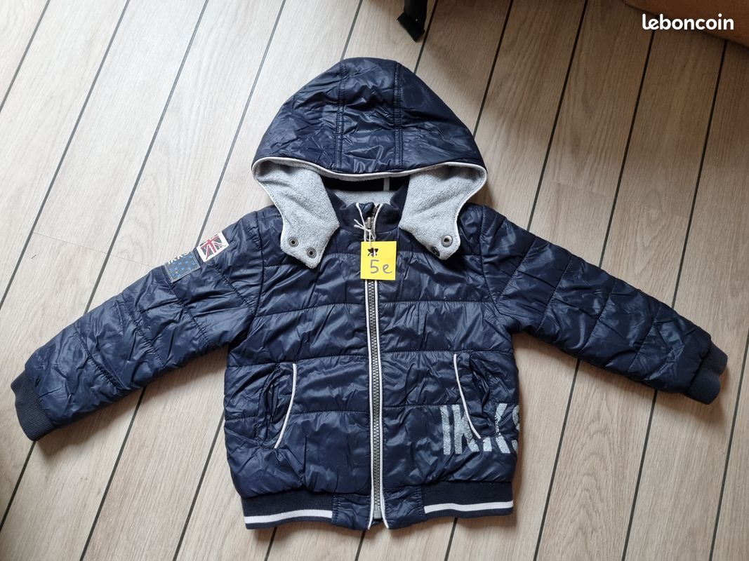 Blouson manteau Ikks 2 ans 86 cm timtim08 (image 1)