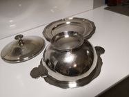 Soupière vintage métal argenté poinçon La Fresnaie - Ressourcerie
