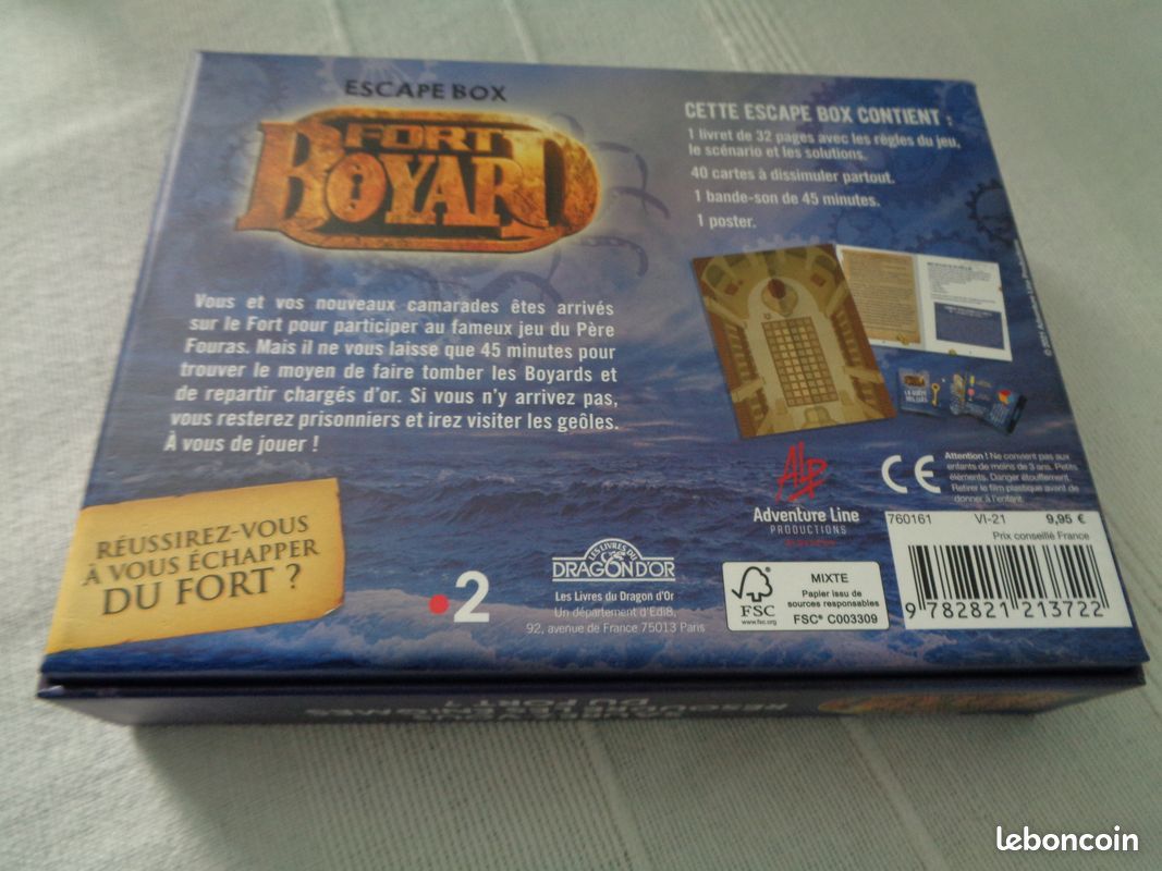 Jeu fort boyard escape box (image 2)