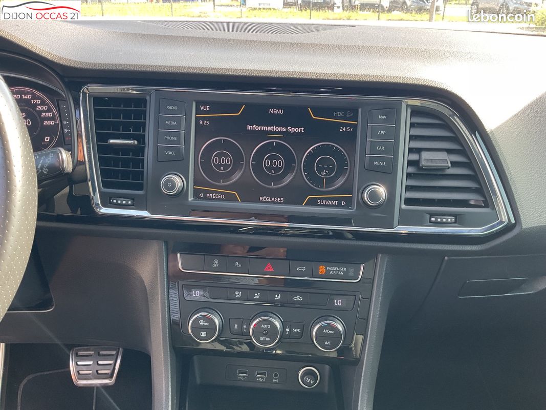 SEAT ATECA 2.0 TDI 190 ch Start/Stop DSG7 4Drive FR (image 20)