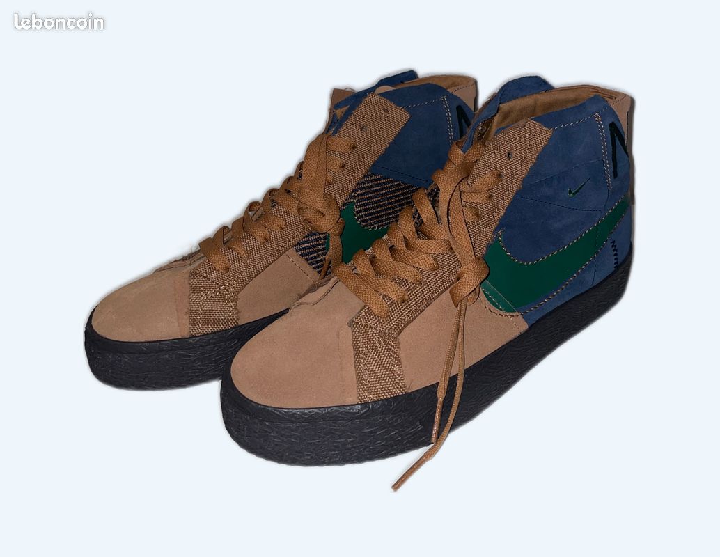 Chaussures Shoes Nike Nike Blazer High Homme Brun Nike SB Zoom