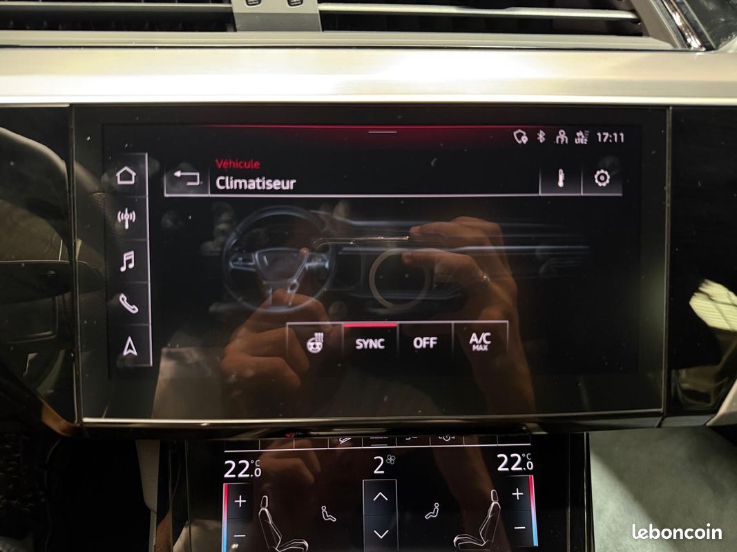 AUDI E-TRON 55 114KWH QUATTRO S LINE SIÈGES ÉLECTRIQUES CHAUFFANTS RÉGULATEUR ADAPTATIF CAMÉRa 360 (image 32)