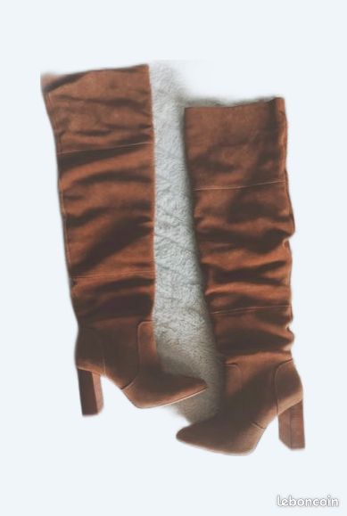 Cuissardes Marron Daim 38 (image 1)