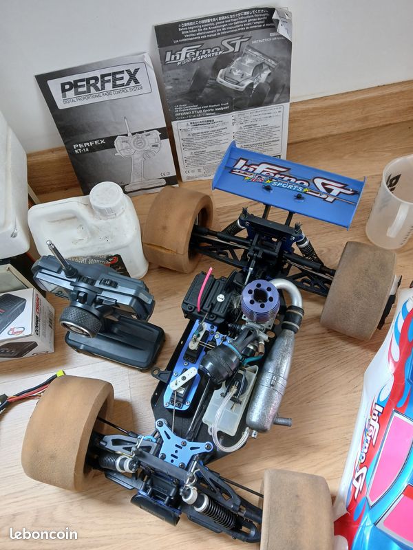 Infernal ST 1/8 thermique ET TRAXXAS TRX 1 /10 electricque (image 2)