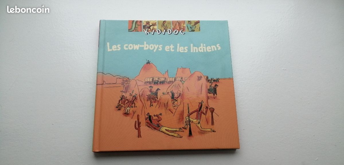 Livre kididoc - les cowboys et les indiens (image 1)