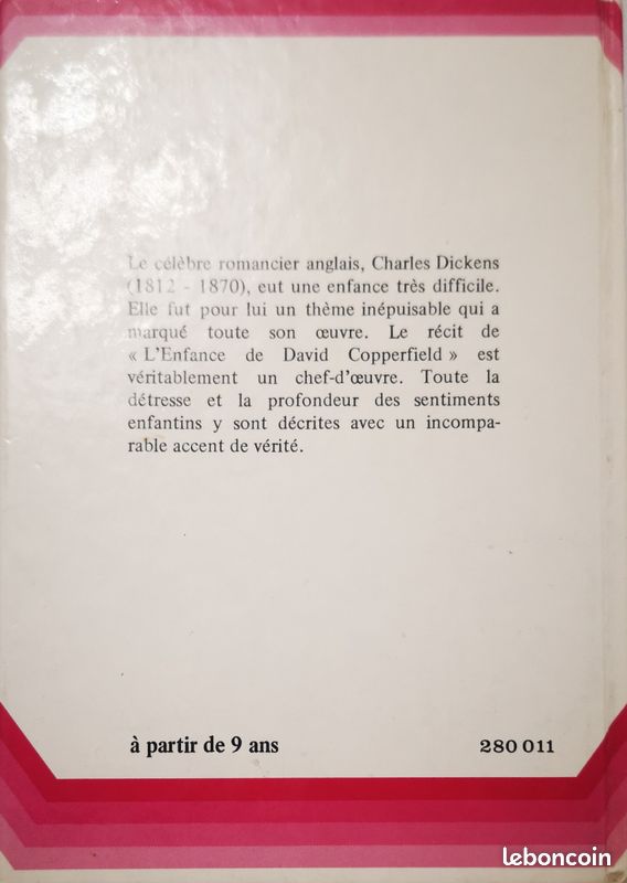 Lot de 3 livres Contes de Grimm+Le dernier des Mohicans+L'enfance de David Copperfield (image 6)