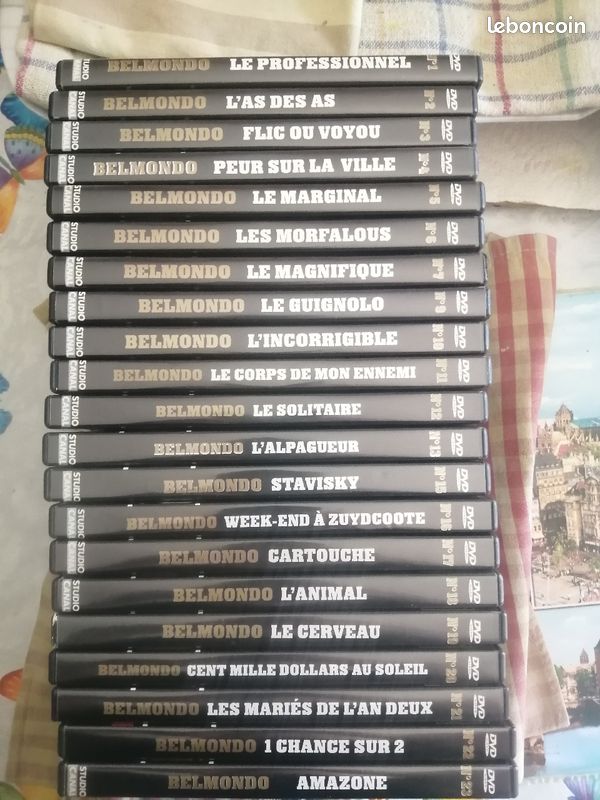Vends dvd de Jean-Paul Belmondo (image 1)