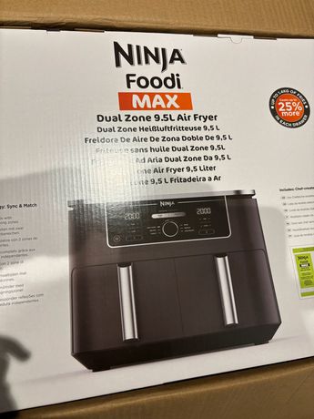 NINJA - Foodi Max - AF400EU - Friteuse sans huile DualZone?- 2470W - 7,6L -  2 tiroirs de cuisson - 6 modes de cuisson