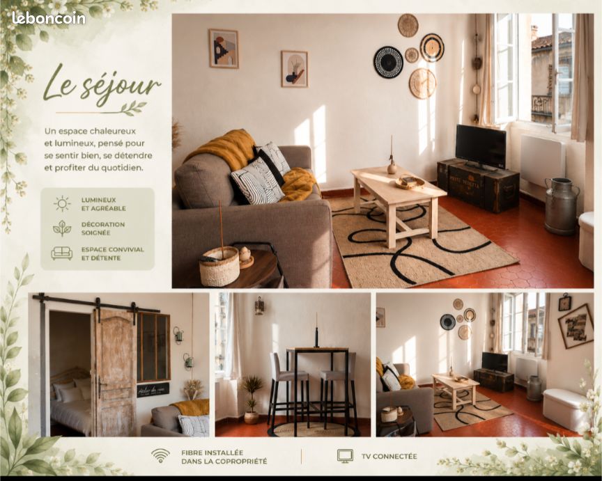 Appartement 1 pièce 33 m² · à Brignoles · 33 m² · 610 €