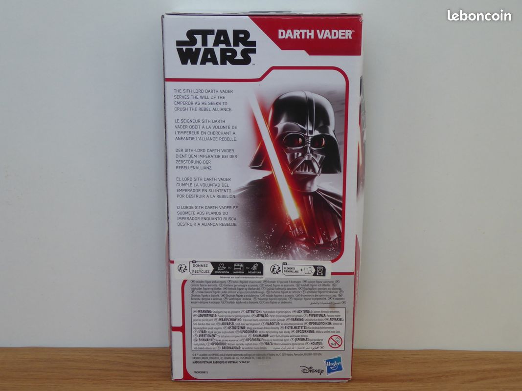 Dark vader figurine plastique (image 4)