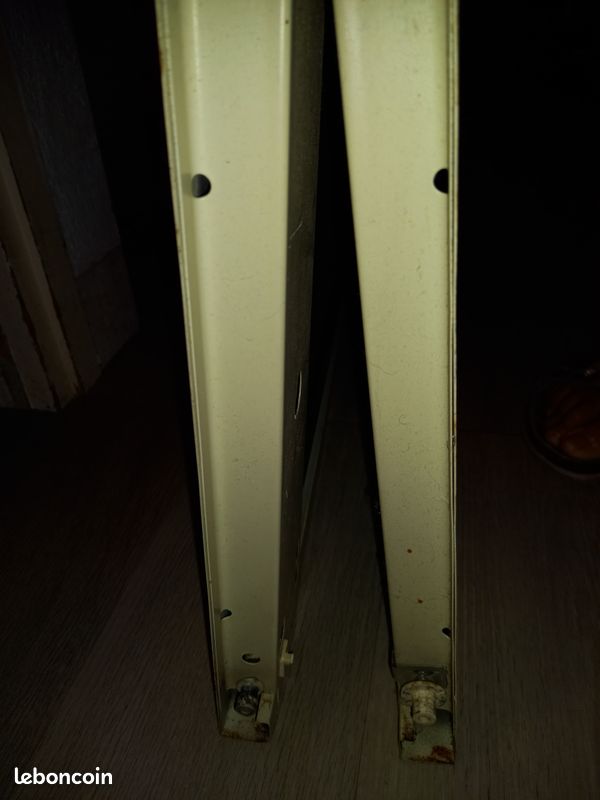 Portes de placards accordéon D et G fer (image 3)