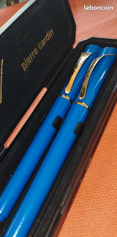 Stylo Plume Pierre Cardin Laque Noire - État Comme Neuf, Jamais Encré