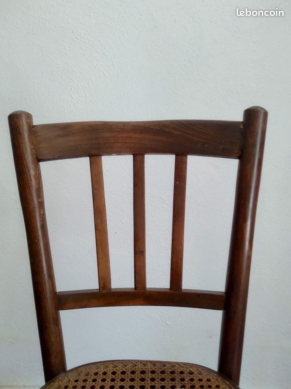 Chaise bistrot Baumann * début XXieme (image 5)