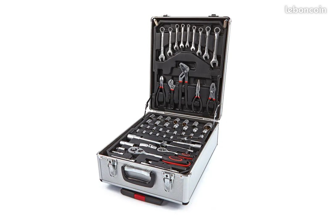 Neuve valise caisse roulettes + 599 outils (image 4)