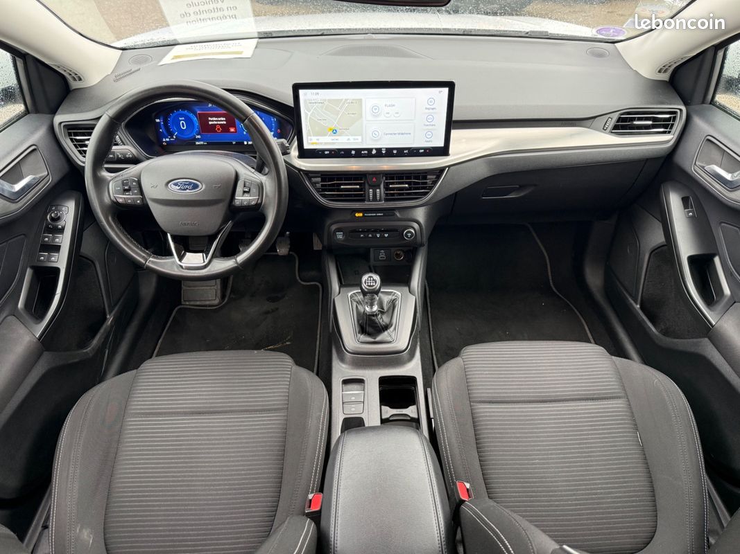 FORD Focus Berline FORD Focus IV Break 1.0 SCTi 12V EcoBoost Flexifuel mHEV 125 cv Active vendu en l'état sans garantie ni recours condition marchand sans contrôle technique (image 6)