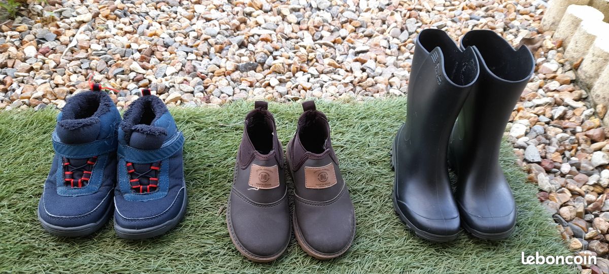 Lot Chaussures hiver garçon 25 Chaussures