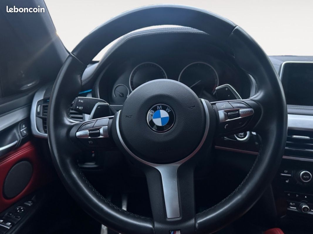 BMW X6 F16 xDrive30d 258 ch M Sport A - TOIT OUVRANT - SIÈGES ÉLECTRIQUES / CHAUFFANTS (image 11)