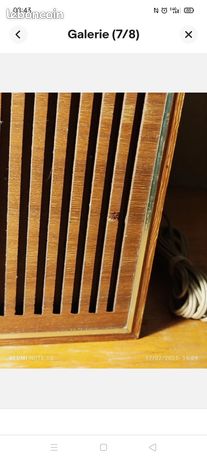Paire D'Enceintes Vintage TELEFUNKEN RS-5 – Allemagne Ouest – 1950 – Testées