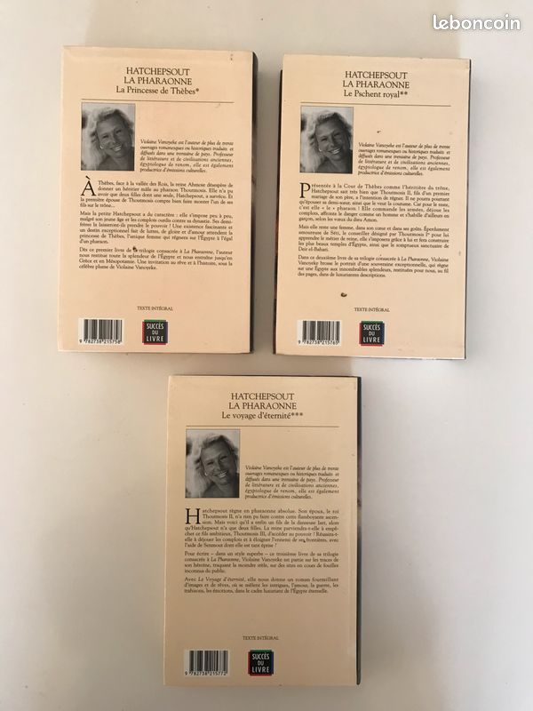 3 romans sur l'Egypte antique (image 2)