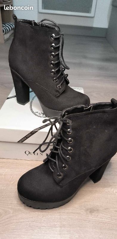 Bottines noires neuves (image 2)