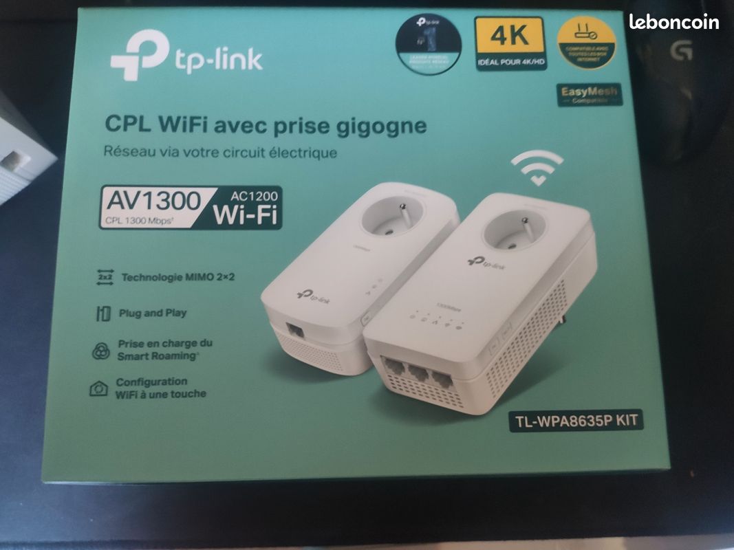 Prise cpl neuve 1200mb/s (image 3)