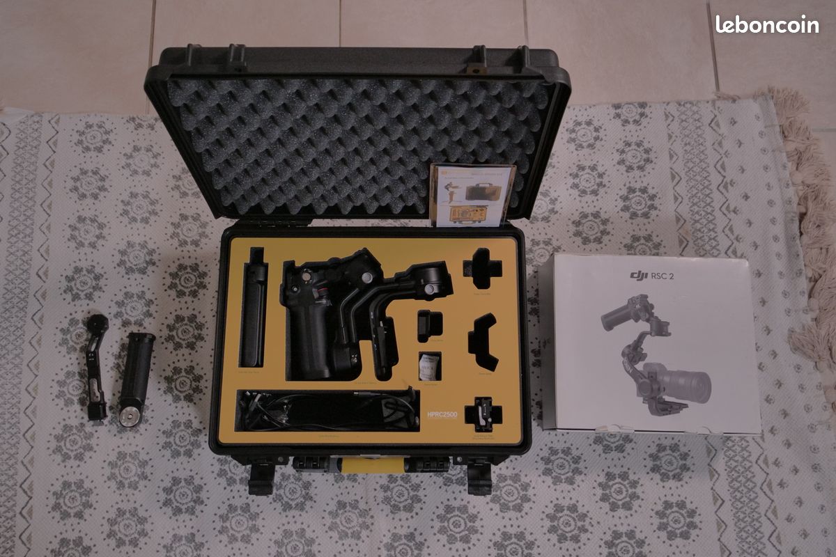 DJI Ronin RSC2 + Valise HPRC2500 + Poignée SmallRig (image 2)