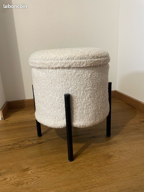 Pouf avec rangement (image 1)