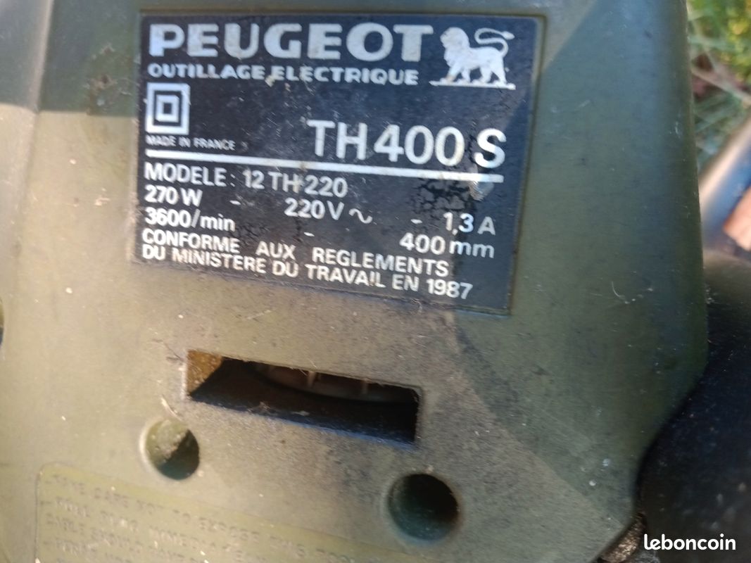 Taille haies Peugeot TH400S (image 2)