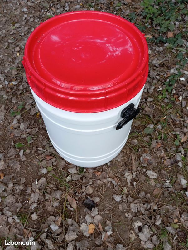 Bidon étanche Curtec Fixe – 3,6 L – Plastique Hermétique Avec Couvercle à Visser – Pour Kayak, Canyoning, Rafting