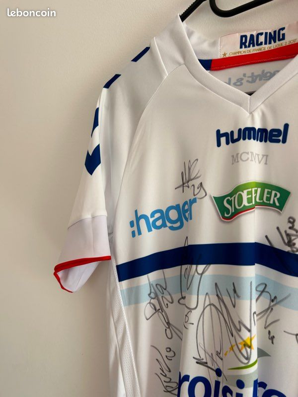 Maillot RC Strasbourg 2017/2018 Signé - Collection