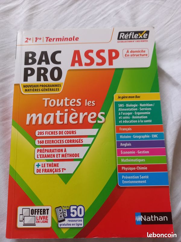 Annale bac pro ASSP (image 1)