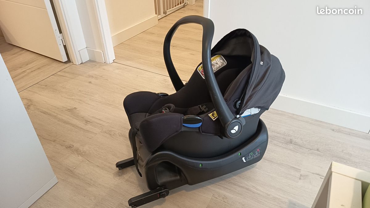 Siège auto Joie i-spin 360 noir coal (image 1)
