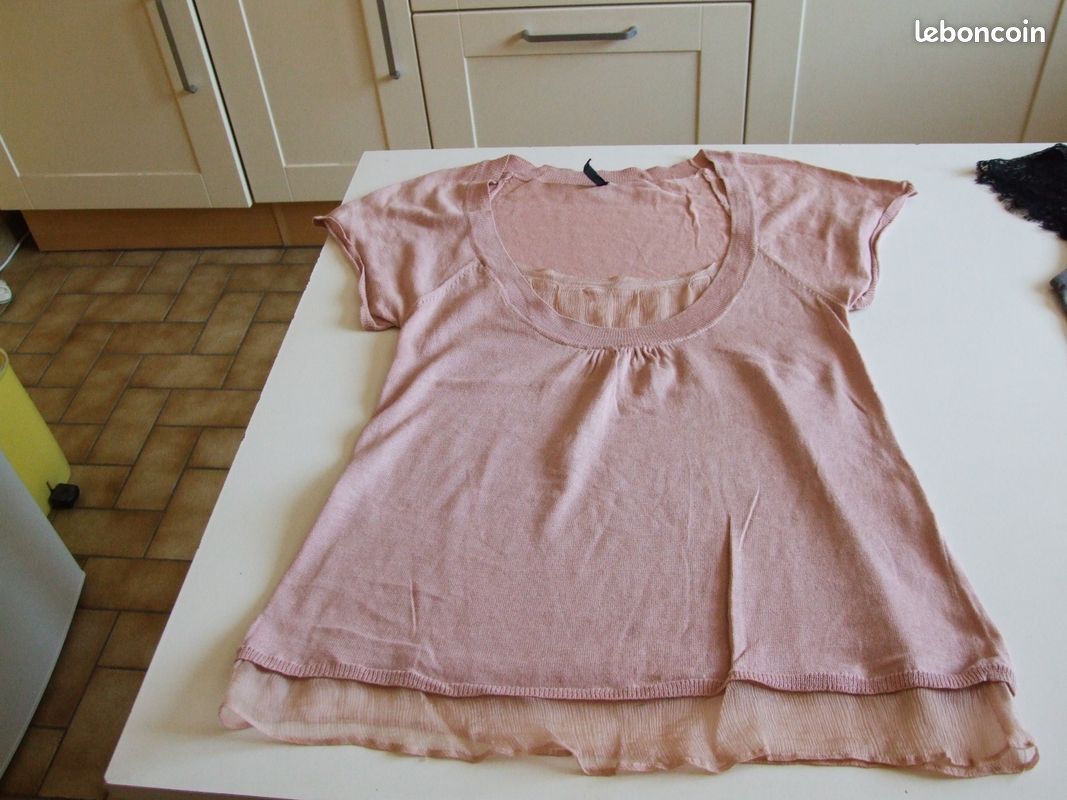 Tee-shirt femme marque naf naf (image 3)