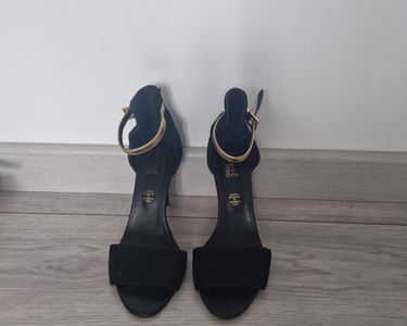 Chaussures Pipa André En Daim Marine - Pointure 37 - Occasion Très Bon état - Style Enfiler Plat