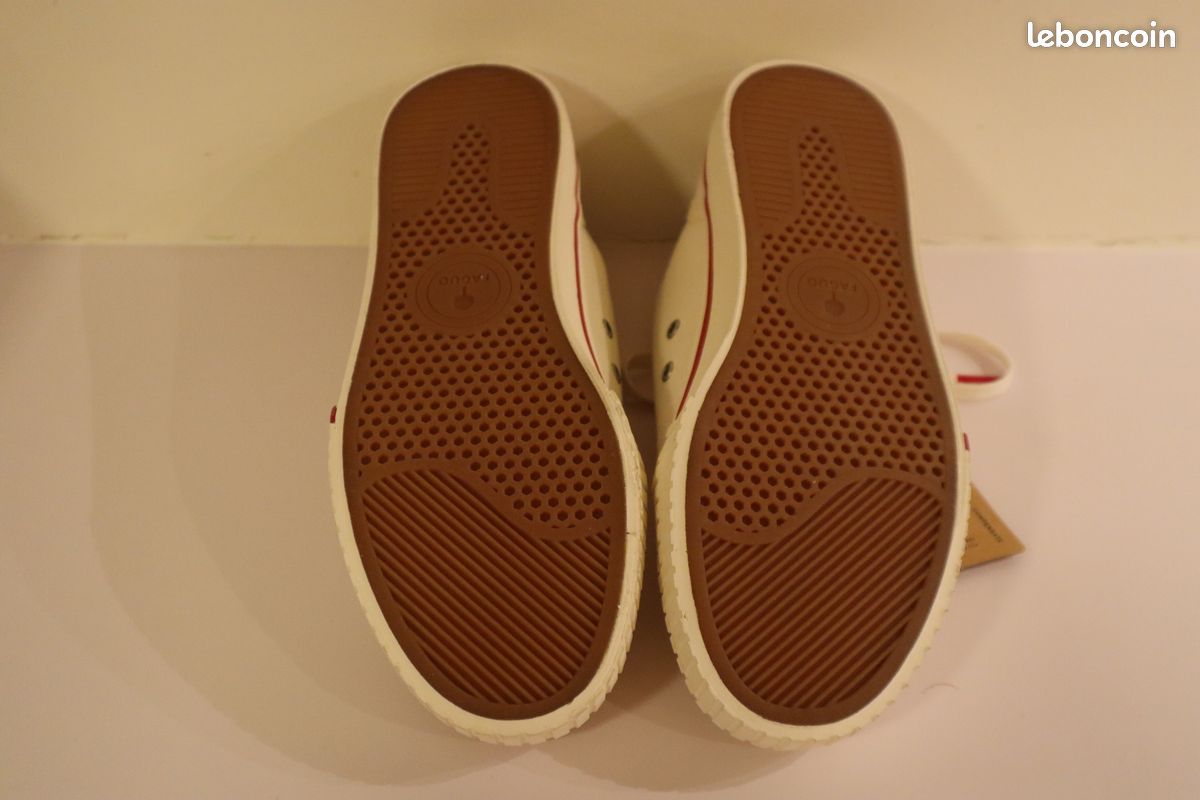 Chaussures FAGUO Juniper Cotton écru neuves taille 40 (image 5)