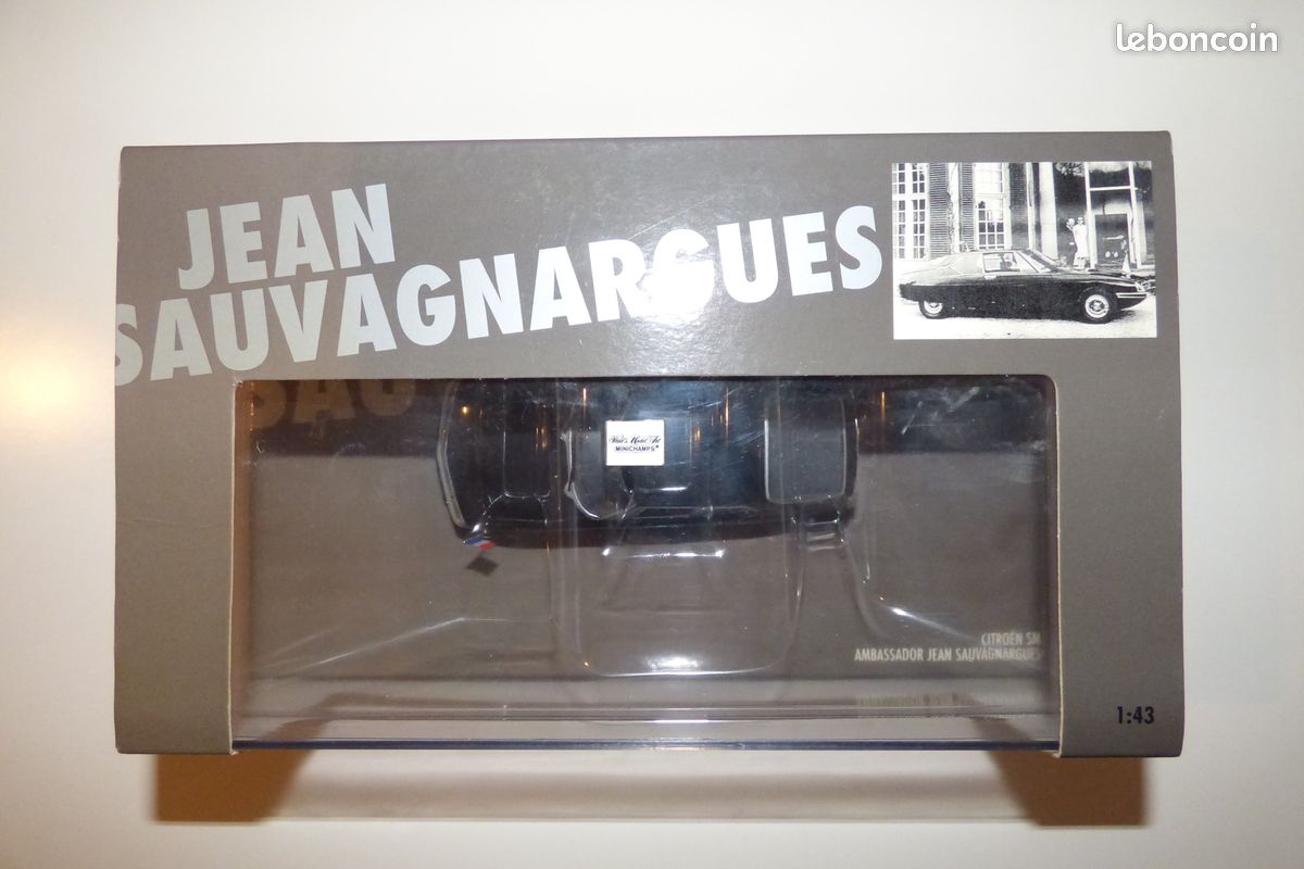 Minichamps 1/43 – Citroën SM Ambassador Jean Sauvagnargues – Miniature De Collection