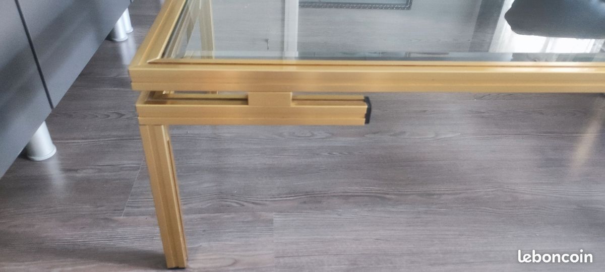 2 tables basses Pierre Vandel années 70 (image 7)