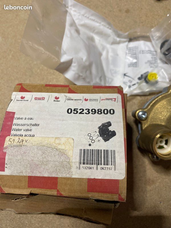 Saunier Duval 05239800 valve eau (image 2)