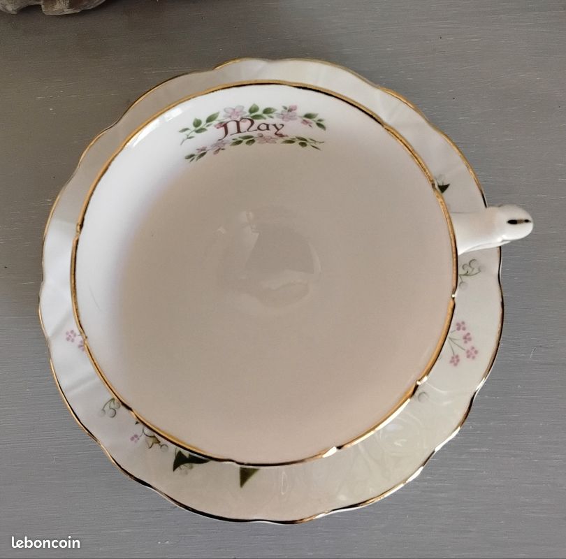 Tasse anglaise en porcelaine Aynsley (image 7)