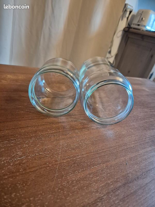 Grand nombre de bocaux de 300 ml et un litres neuf (image 3)