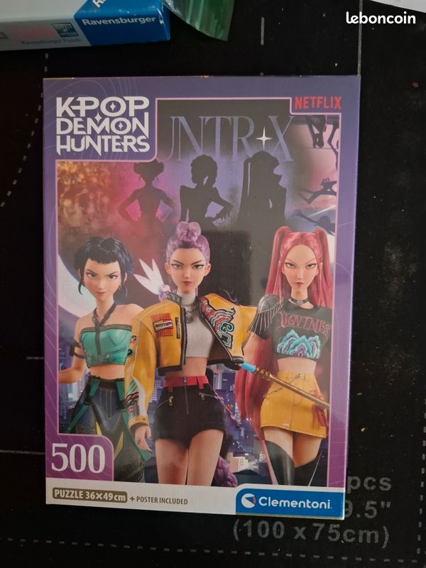 Clementoni – Puzzle 500 Pièces K-Pop Demon Hunters – Dès 14 Ans – Poster Inclus
